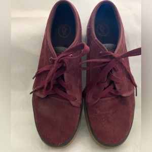 Maroon Suede Sneakers, 7 Spring Sale